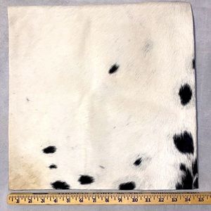 1- New Handmade Real Cowhide Leather Pillow Cover